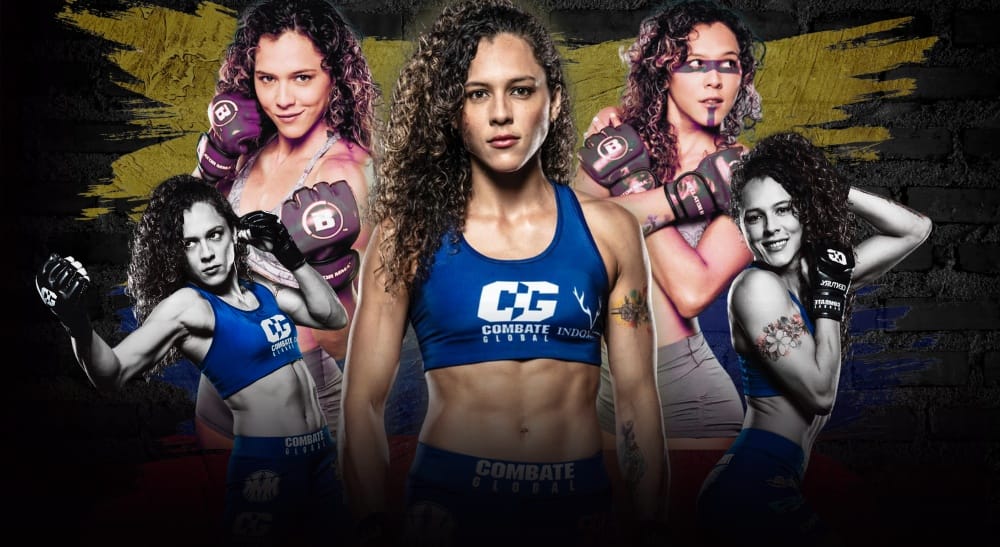 Alejandra Lara Superior Challenge MMA Sweden Frontkick