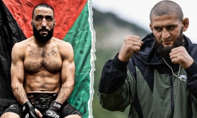 Belal Muhammad Khamzat Chimaev UFC MMA Frontkick