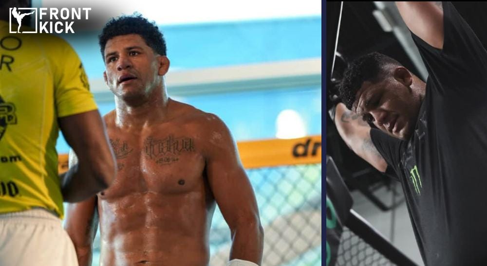 Gilbert Burns Frontkick