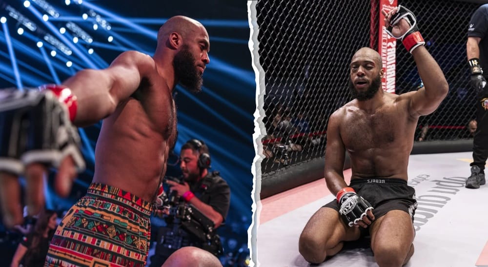 Khaled Laallam UFC UAE Warriors MMA Frontkick