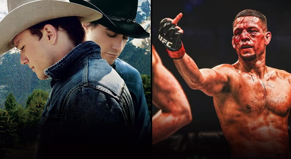 Nate Diaz Brokeback Mountain Jake Gyllenhall