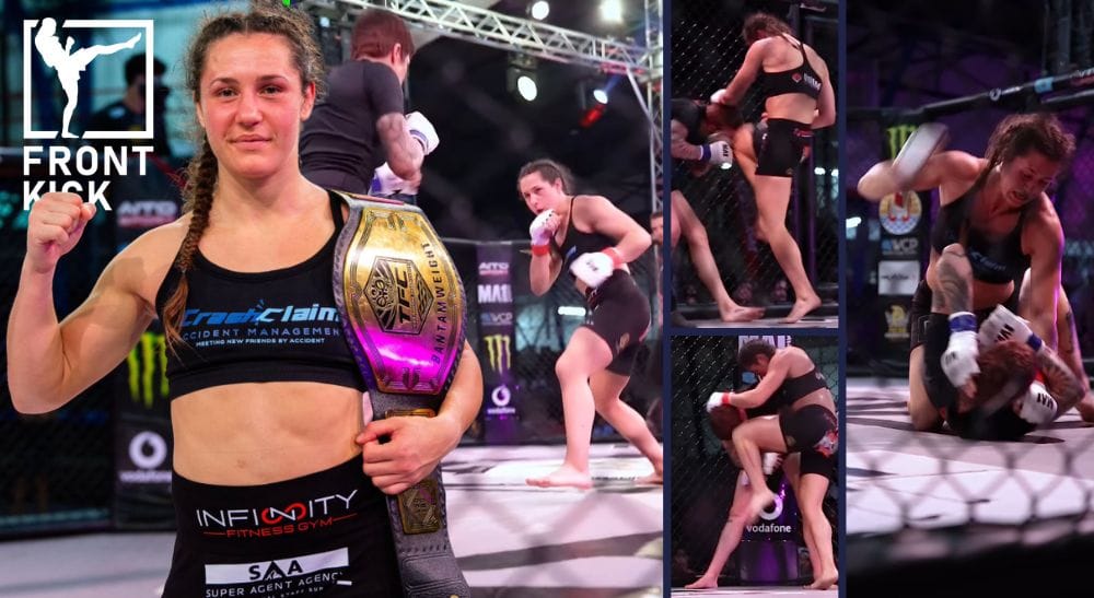 Nina Milosevic Nikolija Tahiti Fighting Championship TFC MMA Frontkick.online