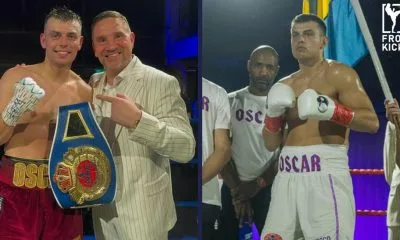 Oscar Ahlin boxningsintervju Frontkick.online