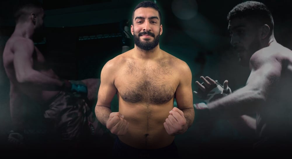 Ozan Özdeveci Örebro Fight Gym Superior Academy 3 MMA Frontkick