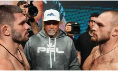 PFL 1 Valentin Moldavsky vs Sergey Bilostenniy Frontkick