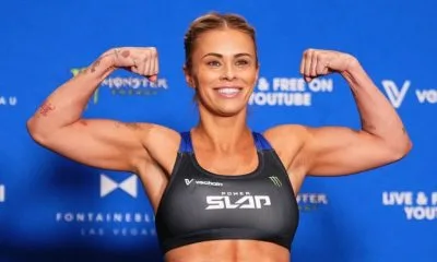 Paige VanZant Powerslap UFC 317 Frontkick