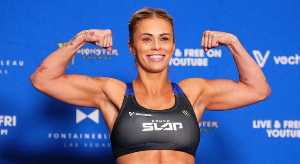 Paige VanZant Powerslap UFC 317 Frontkick