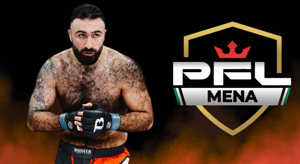 Rostem Akman PFL MENA KRAFT KAMPSPORT Frontkick