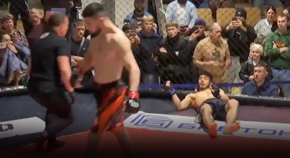 knockout Shukhrat Mirovazov