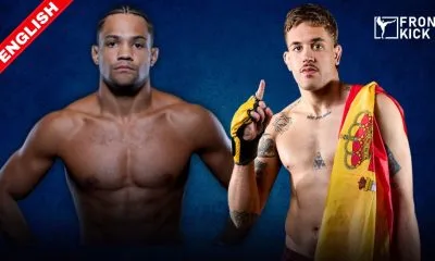 Theodor Berggren Manuel Del Valle Cage Warriors 190 MMA Frontkick English