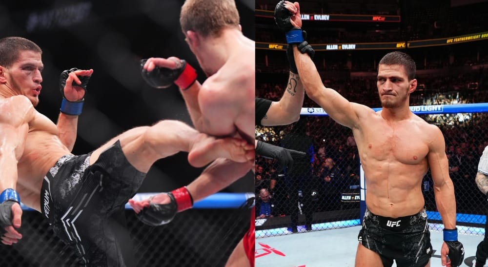 Yair Rodriguez Movsar Evloev UFC