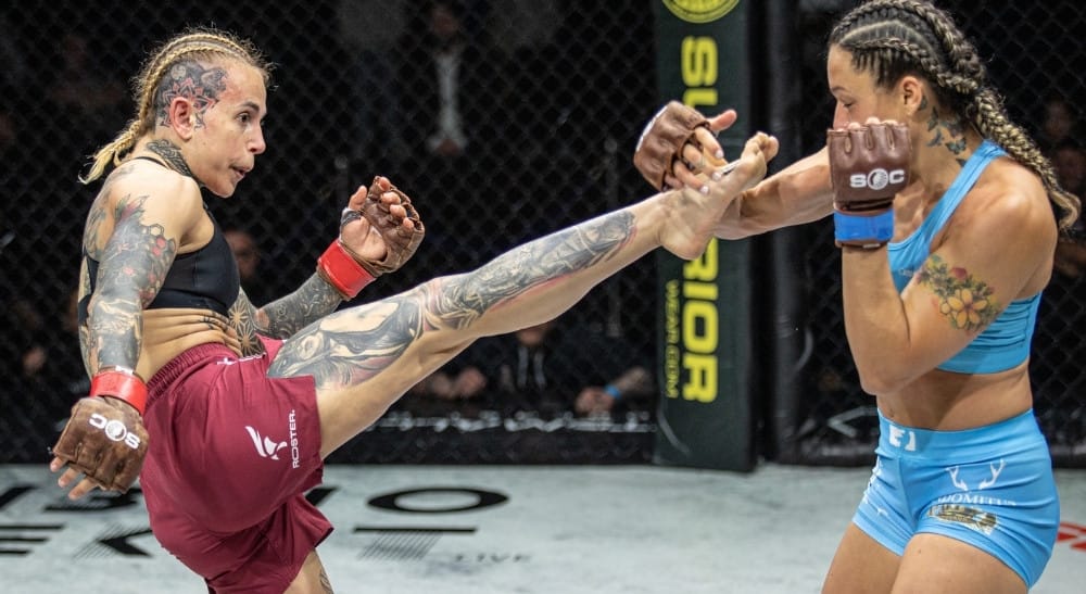 Aitana Alvarez Alejandra Lara Superior Challenge 28 MMA 2