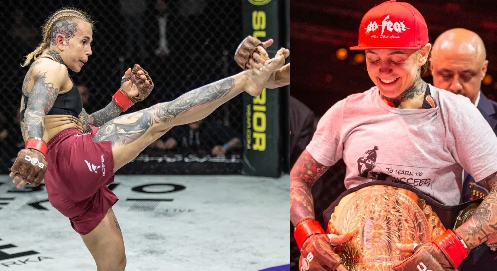 Aitana Alvarez Alejandra Lara Superior Challenge 28 MMA