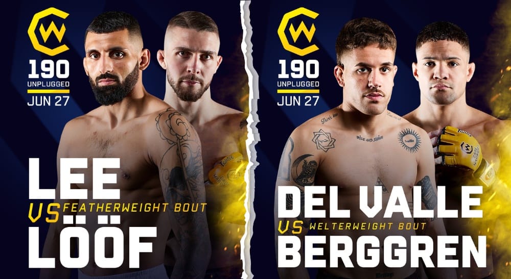 Cage Warriors 190 Alexander Lööf Theodor Berggren MMA