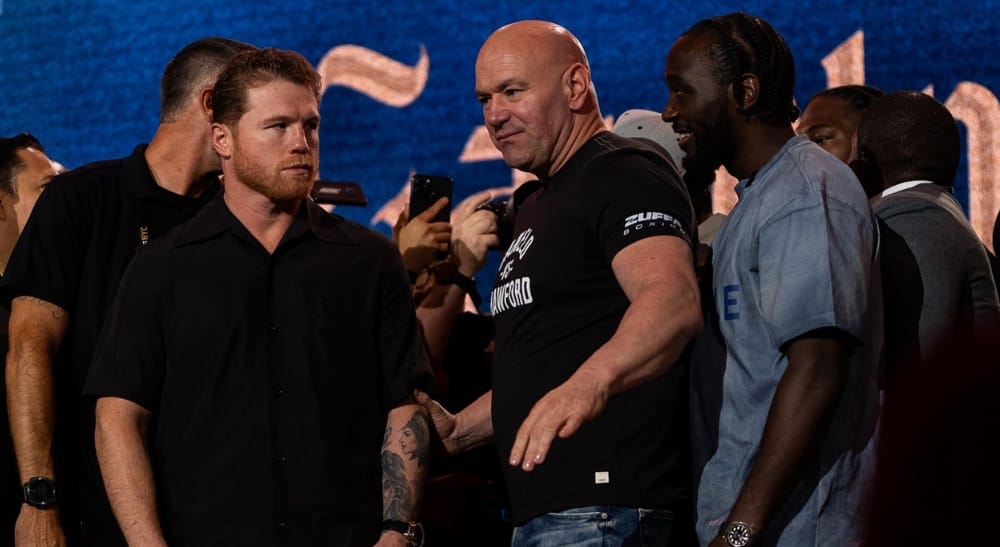 Canelo Alvarez Terrance Crawford Dana White