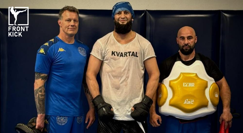 Khamzat Chimaev training camp Frontkick.online