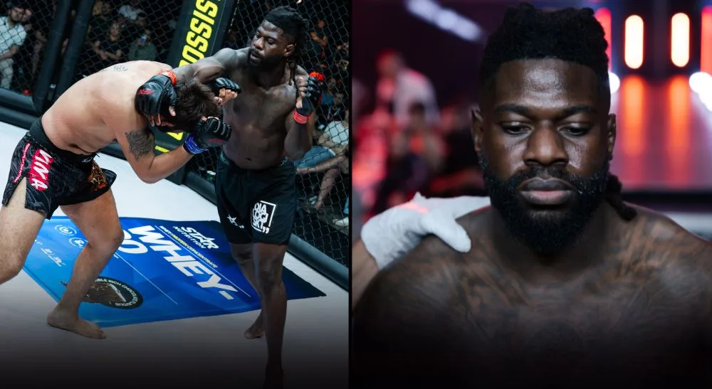 Najib Adams AFN 10 MMA Frontkick