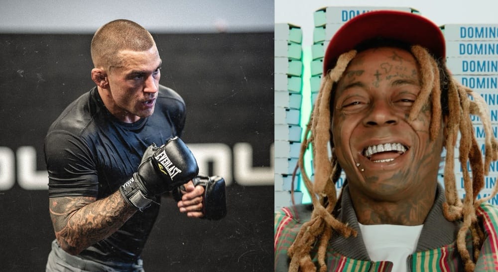 Dustin Poirier Lil Wayne UFC 318 MMA