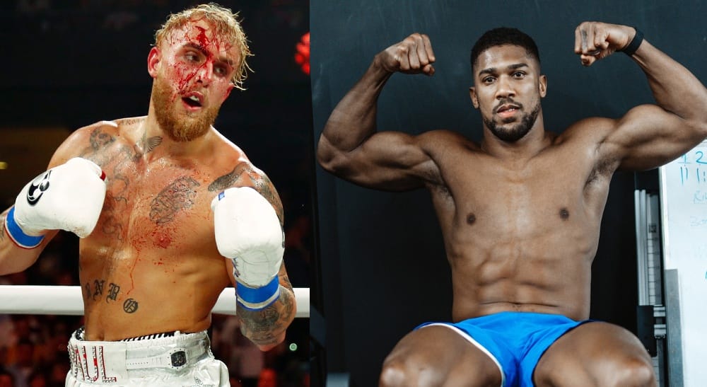 Jake Paul vs Anthony Joshua boxing Frontkick