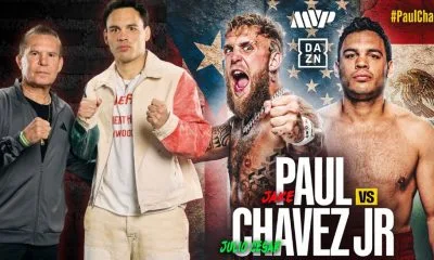 Julio Cesar Chavez Jr. Jake Paul Boxing Boxning