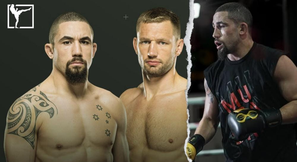 Robert Whittaker UFC MMA Frontkick