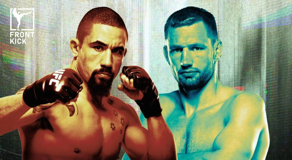 Whittaker vs Reinier de Ridder Frontkick.online