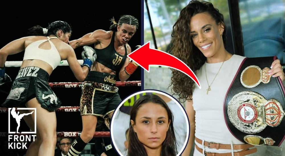 Jasmine Artiga boxning Frontkick.online