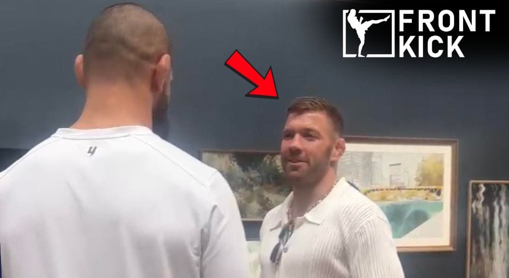 Khamzat Chimaev Dricus du Plessis Face to Face UFC 319 MMA Frontkick.online