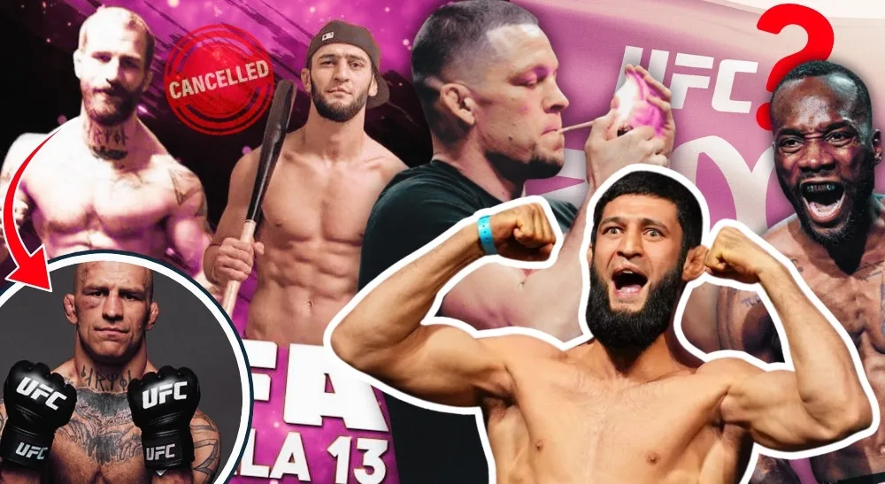 Khamzat Chimaev fem matcher som aldrig blev av UFC Svensk MMA Frontkick.online