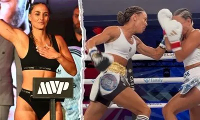Linn Sandström boxing