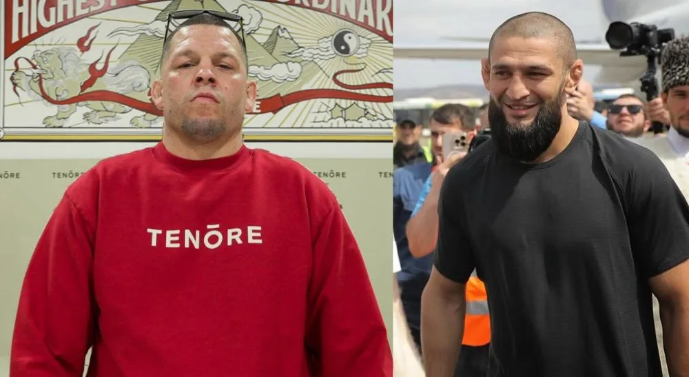 Nate Diaz Khamzat Chimaev