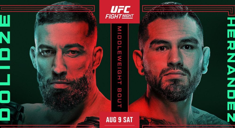 UFC Vegas 109 svenska tider matchkort