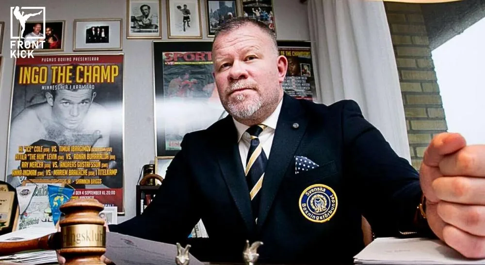 Anders Holmberg könstester i boxning Frontkick.online