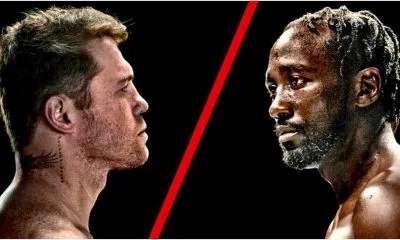 Canelo vs Crawford boxing Frontkick
