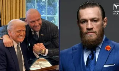 Conor McGregor Donald Trump UFC-galan på Vita huset Frontkick.online