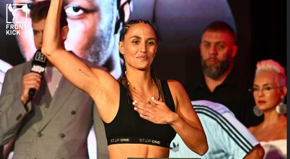 Linn Sandström boxning Frontkick.online