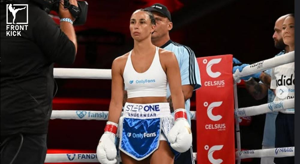 Linn Sandström boxning WBA Frontkick.online