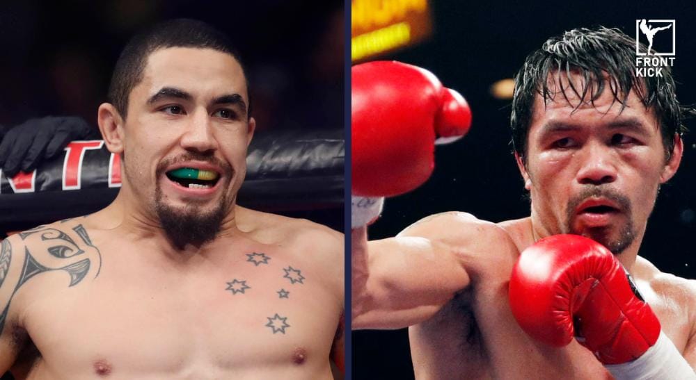 Manny Pacquiao Robert Whittaker Netflix Physical Frontkick.online