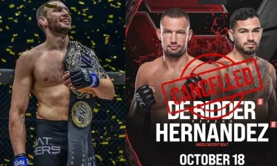 Reinier de Ridder UFC Vancouver Alexander Hernandez