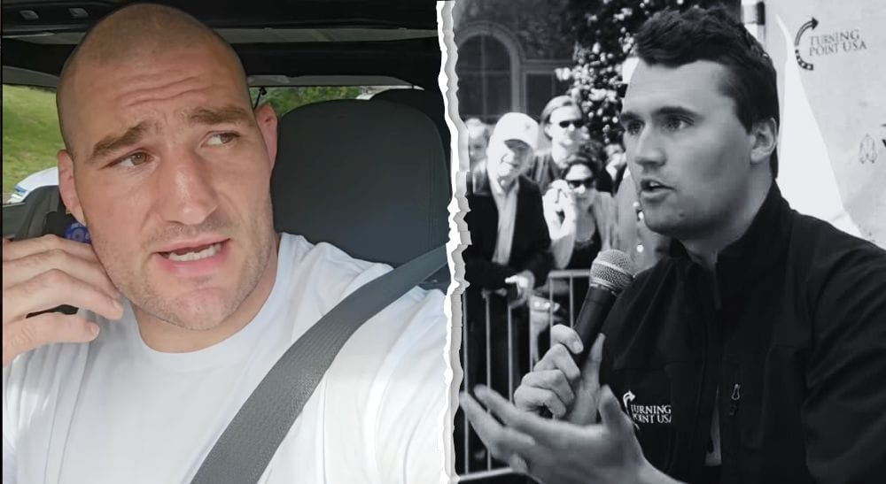 Sean Strickland Charlie Kirk shooting UFC MMA