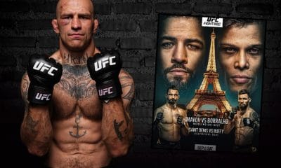 UFC Paris Andreas Gustafsson svenska tider matchkort