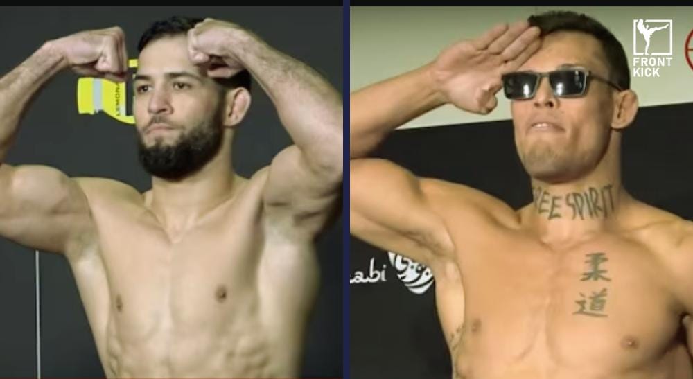 UFC Paris invägning Frontkick.online