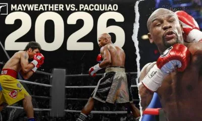 Mayweather vs Pacquiao 2 boxning Frontkick
