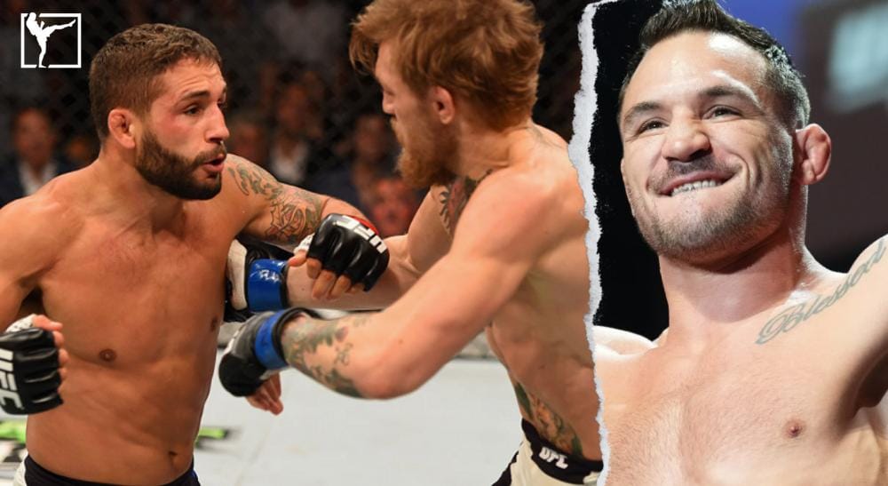 Michael Chandler Chad Mendes Frontkick