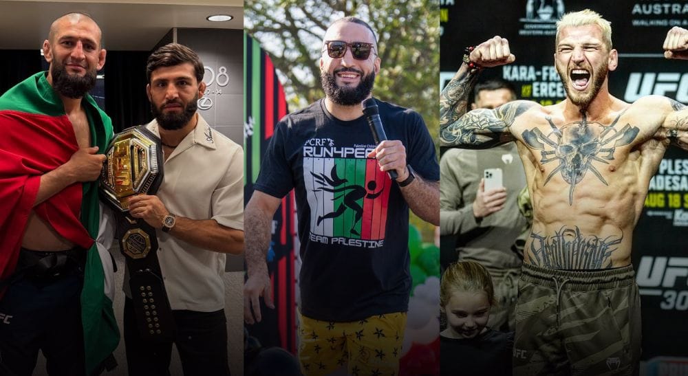 UFC Qatar MMA Arman Tsarukyan Belal Dan Hoooker