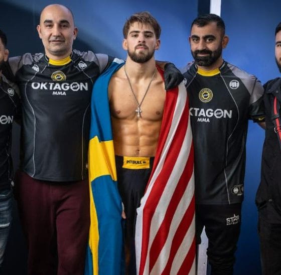 Liam Pitts OKTAGON-debut 2025 Frontkick.online (1)