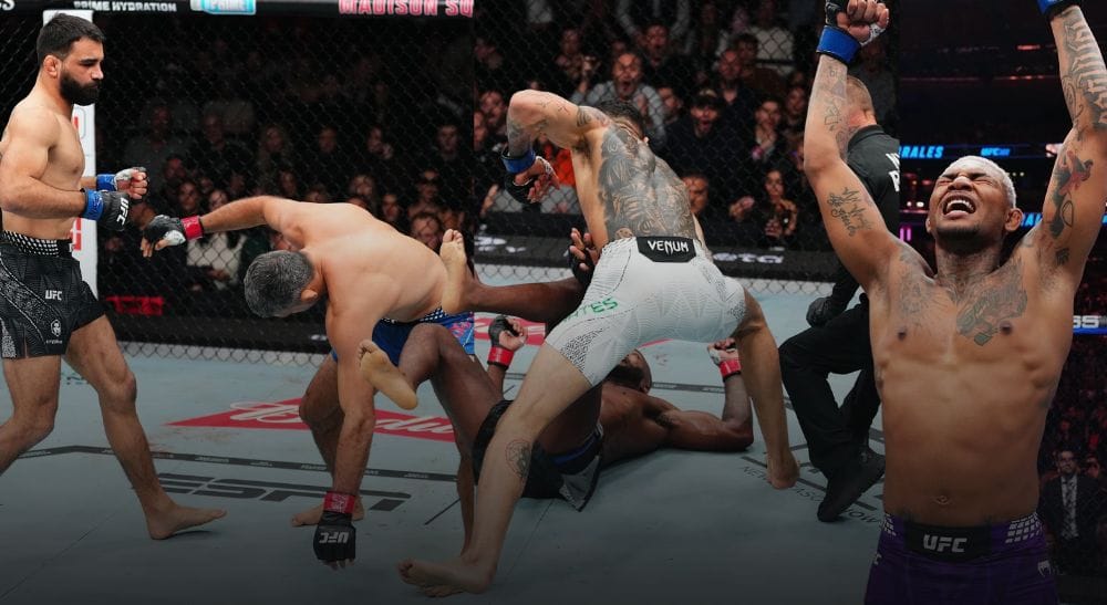 UFC 322 Carlos Prates, Benoit Saint Denis Michael Morales