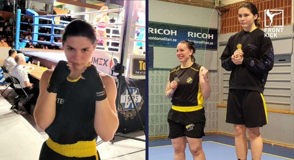 Alexandra Zhurzhenko boxning Frontkick.online