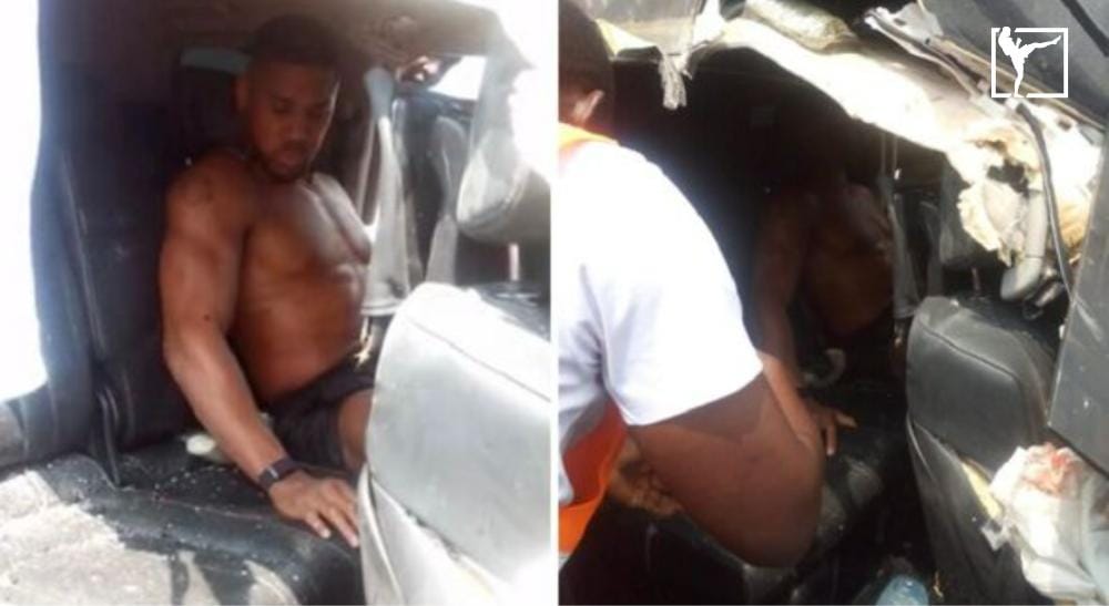 Anthony Joshua i bilolycka Frontkick.online