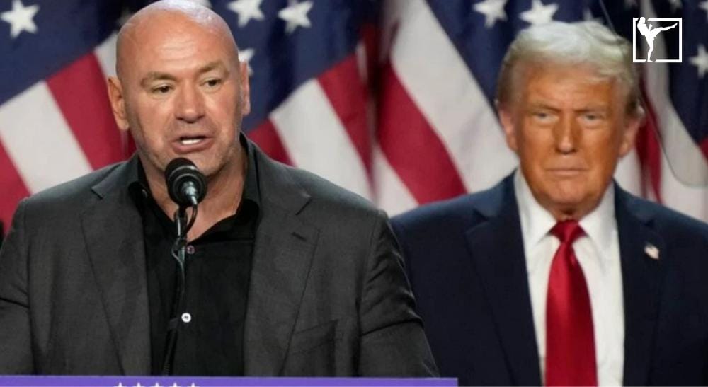 Dana White Donald Trump UFC White House Frontkick.online